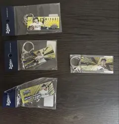 オリックス・バファローズ 宮城大弥 パ・リーグ優勝記念 日本一 アクキー4セット
