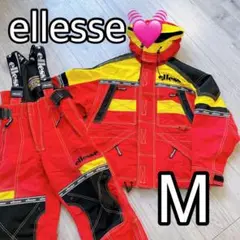 ellesse♪ ヴィンテージM 上下セット 送料込み スキー スノボー