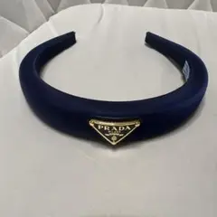 【美品】PRADA プラダ　ヘッドバンド　カチューシャ　Re-Nylon