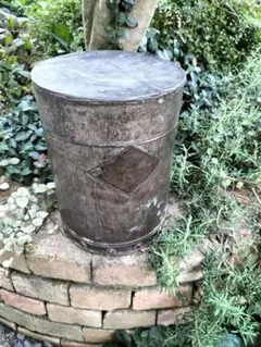 鉄缶 レトロ アンティーク