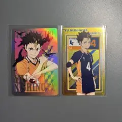 ハイキュー!! 西谷夕 キラコレ 4弾 メタリックカード