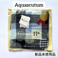 Aquascutum イギリス衛兵デザインタオルハンカチ