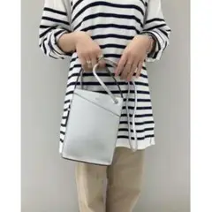 シルバー ショルダーバッグ macaroni style マカロニックスタイル