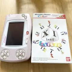 ワンダースワンカラー本体　ピンク　ソフト一本付き（サイsai）
