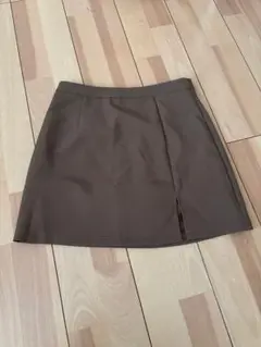 コーヒーブラウン ミニスカショーパン