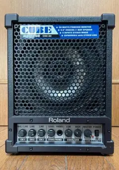 値下げ【美品】ROLAND CM-30 スタジオモニター 2個セット　CUBE Amazon.co.jp: Roland ローランド/CM-30 【2台セット！】 Cube