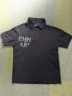 EMPORIO ARMANI 黒 ポロシャツ