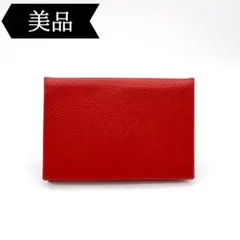 ◇エルメス◇カルヴィ/ヴォーエプソン/コインケース/刻印:□K