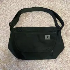 【美品】ANNE of BLACK メッセンジャーバッグ 黒