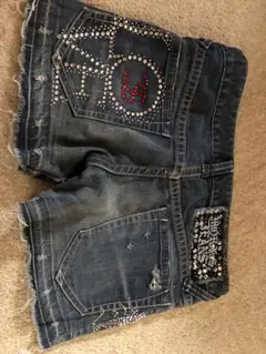 フランシストモークス5万円ラブloveデニムパンツショートmaxsix