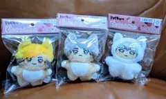 ハイキュー！！　ちみけもますこっと　稲荷崎　宮侑　宮治　北信介 3体セット