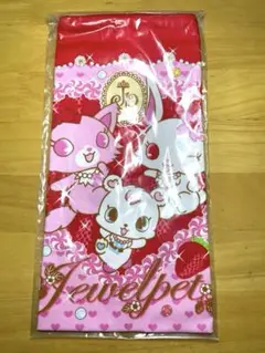 ジュエルペット 巾着袋 ストロベリー柄