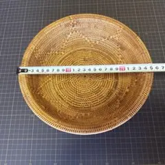 天然素材アタのバスケット、かご