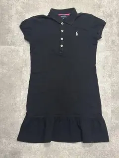 Ralph Lauren ネイビー　ポロワンピース 140