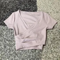 ピンク半袖Tシャツ