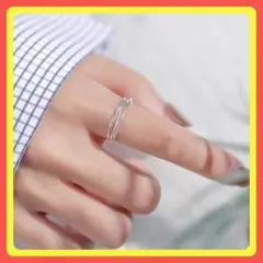 ⭐️フォロー割⭐️リング シルバー クロス S925 大人気 #C230-1
