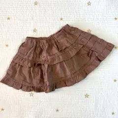 新品　未使用　スカート　ブラウン