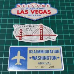 【即購入可能】【新品】防水ステッカー シール 旅行 アメリカ ニューヨーク R