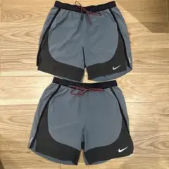 Nike ランニングパンツ　S　グレー　2枚セット