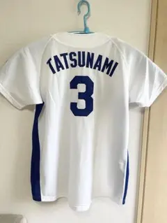 中日ドラゴンズ公式ユニフォームシャツ44番タイロンウッズフリーサイズ 送料無料 即決 中日ドラゴンズ タイロン・ウッズ選手