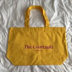 The Courtauld イエロー トートバッグ　ロンドン限定