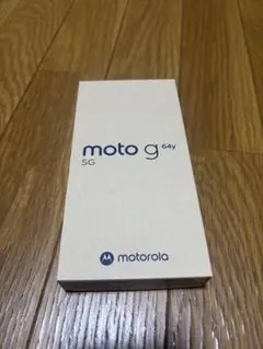【新品未使用】moto g 64y 5G スペースブラック