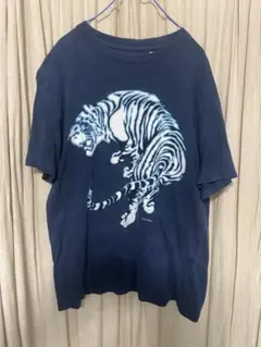 オクラ　見返りタイガー　Tシャツ