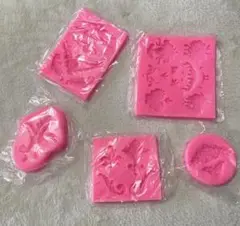 シリコンモールド　シュガークラフト　シリコン型　レジン　石膏　粘土