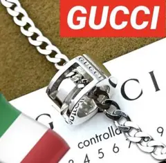 美品 GUCCI リングネックレス
