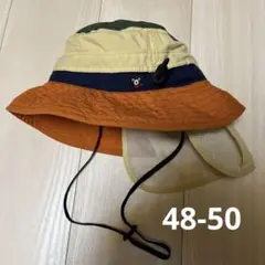 バケットハット クマ刺繍付き 多色