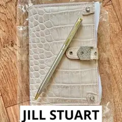 【新品 未使用】❤️JILL STUART ピンク 本革手帳 ポールペン付き