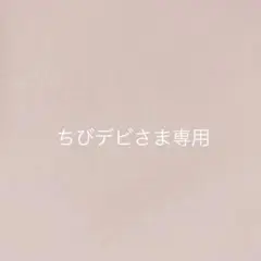ちびデビさま＊オーダー品になります