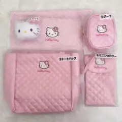 ハローキティ　ピンクキルト　くじ