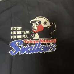 東京ヤクルトスワローズ つば九郎 Tシャツ Ｌ　ネイビー 野球