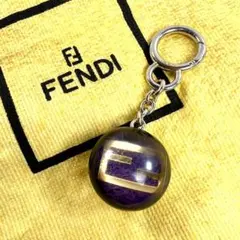 ✨激レア✨FENDI フェンディ キーホルダー キーリング シルバー ゴールド