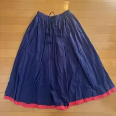 ロングスカート　リバーシブル