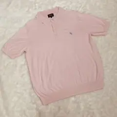 ⭕️【人気メーカー】パーリーゲイツ ポロシャツ 半袖 ピンク S ゴルフ
