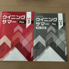 ウィニングサマー英語3年
