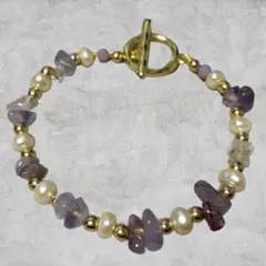 淡水パールのブレスレット