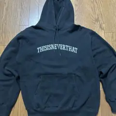 thisisneverthatブラック パーカー
