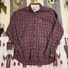 コロンビアColumbia レッド×ブラック　チェックシャツ