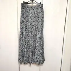 URBAN RESEARCH SONNY LABEL 花柄フレアロングスカート