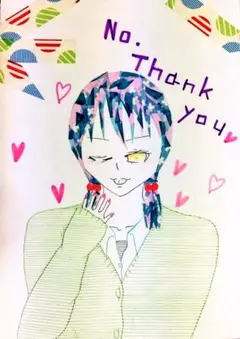 サンプル　手描きイラスト　オリジナル