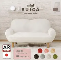 ※詳細必読【購入1年以内ほぼ未使用】mini SUICA コンパクトソファ 2人