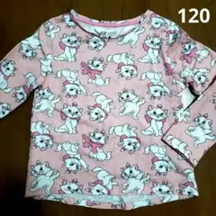 H&M　マリーキャット プリント 長袖カットソー 120cm