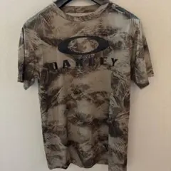 OAKLEY オークリーTシャツ カモフラ総柄　 サイズM