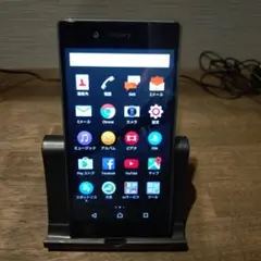 【美品】Xperia Z5 SOV32　ブラック　32GB　au　android