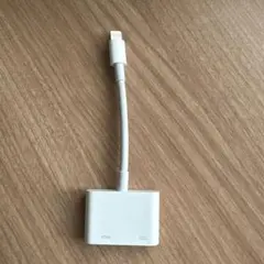 ②Apple純正品 Lightning-Digital AVアダプタ
