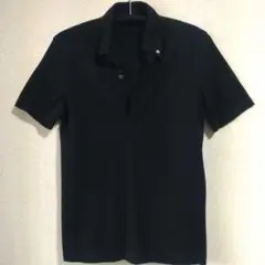美品 INED HOMME ブラック ポロシャツ サイズ2