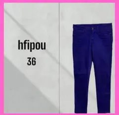 [hfipou] ストレッチ　カジュアル　スキニーパンツ　コットン　ローライズ